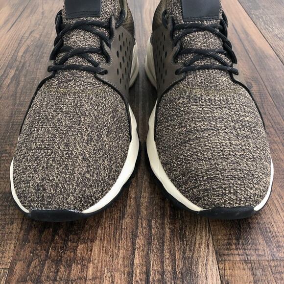 Skechers Relven Velton Sneaker Sporty Air Cooled Memory Foam Size 10 Green Brown - Picture 5 of 13